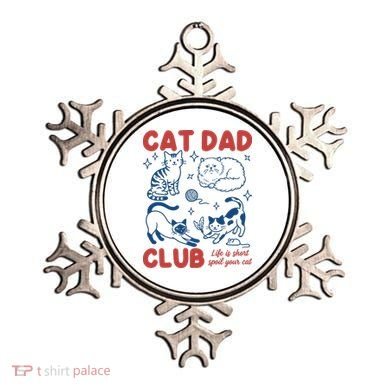 Cat Dad Club Ornament