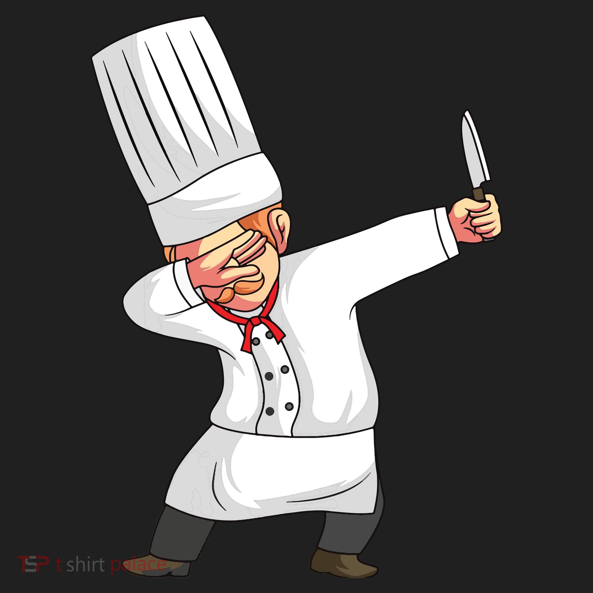 Chef Dabbing Chief Cook Culinary Sous Chef Cuisine Kitchen Women's Sweatshirt