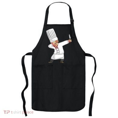 Chef Dabbing Chief Cook Culinary Sous Chef Cuisine Kitchen Apron