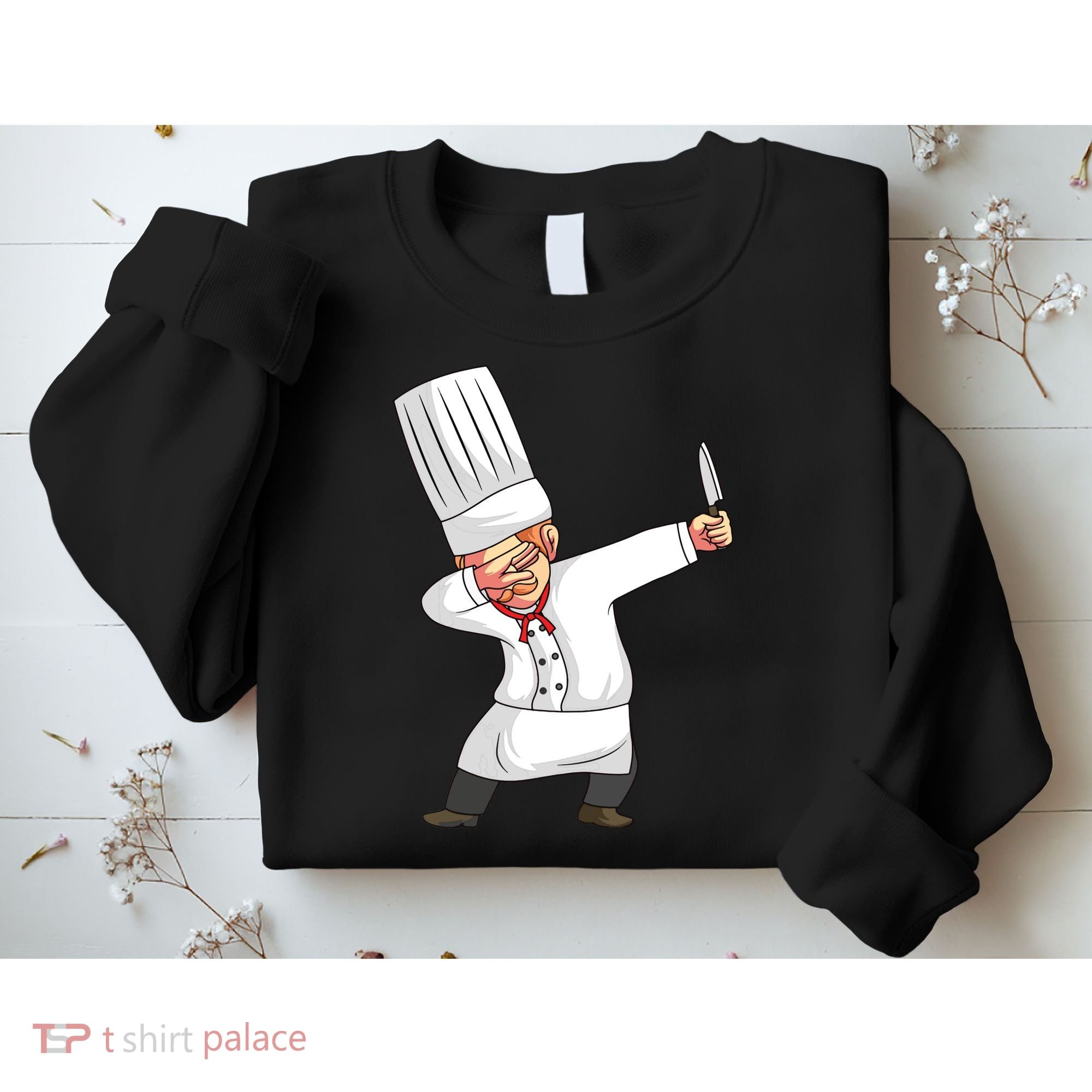 Chef Dabbing Chief Cook Culinary Sous Chef Cuisine Kitchen Sweatshirt
