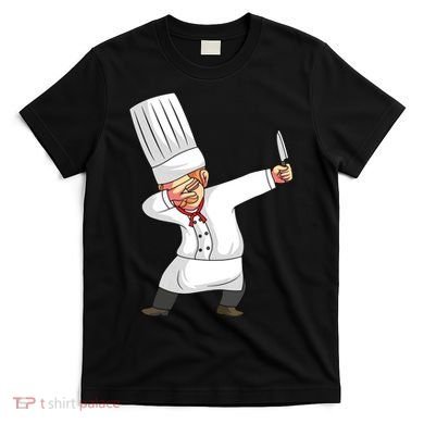 Chef Dabbing Chief Cook Culinary Sous Chef Cuisine Kitchen T-Shirt