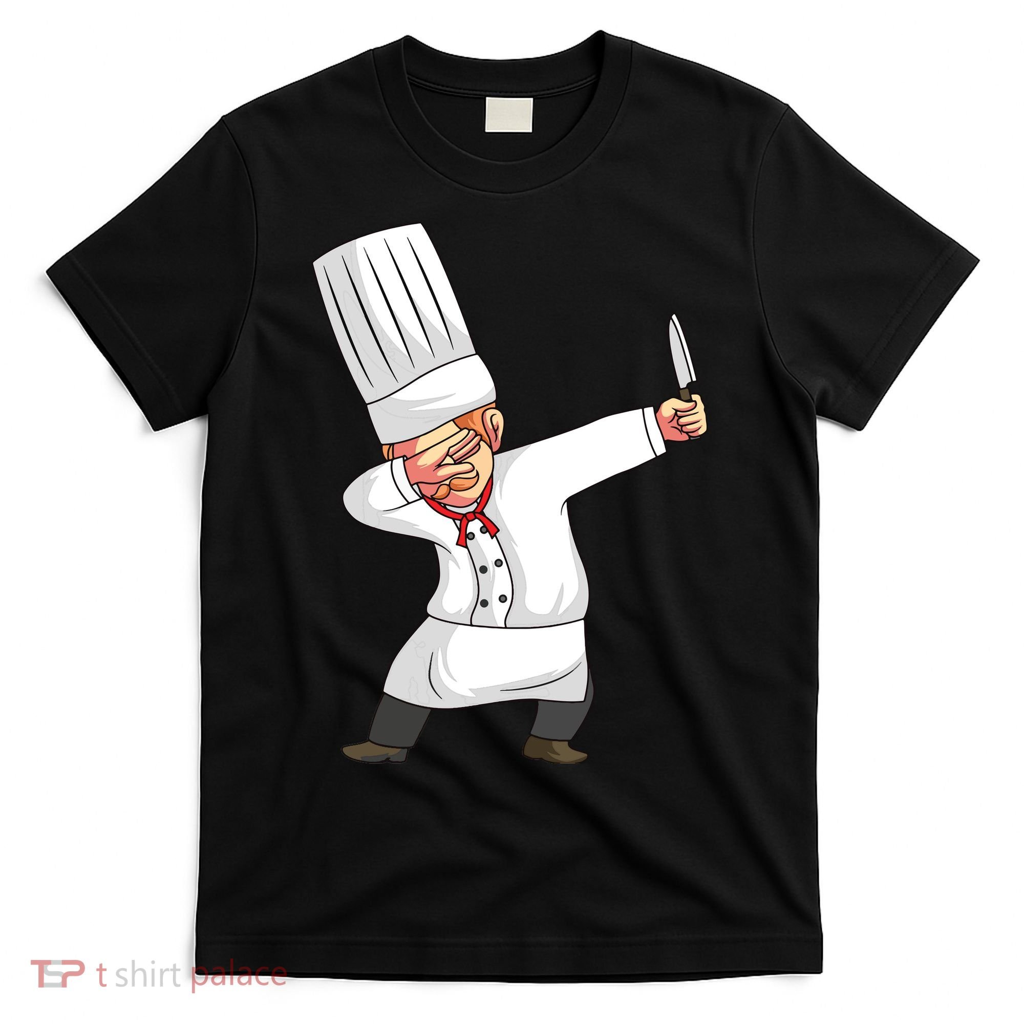 Chef Dabbing Chief Cook Culinary Sous Chef Cuisine Kitchen T-Shirt