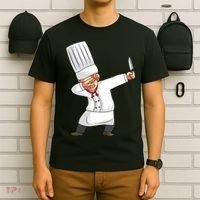 Chef Dabbing Chief Cook Culinary Sous Chef Cuisine Kitchen T-Shirt thumb 6