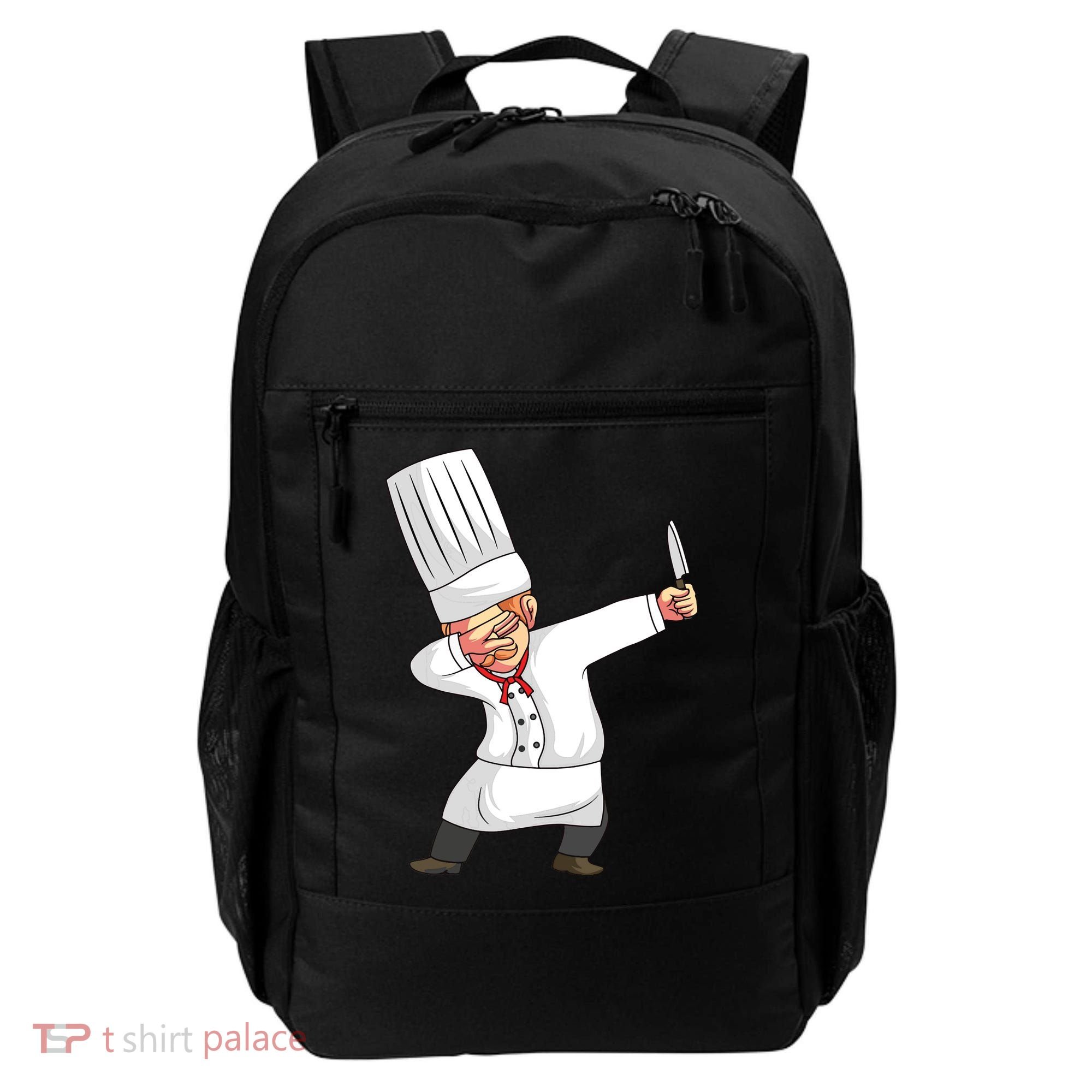Chef Dabbing Chief Cook Culinary Sous Chef Cuisine Kitchen Backpack