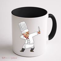 Chef Dabbing Chief Cook Culinary Sous Chef Cuisine Kitchen Coffee Mug thumb 1