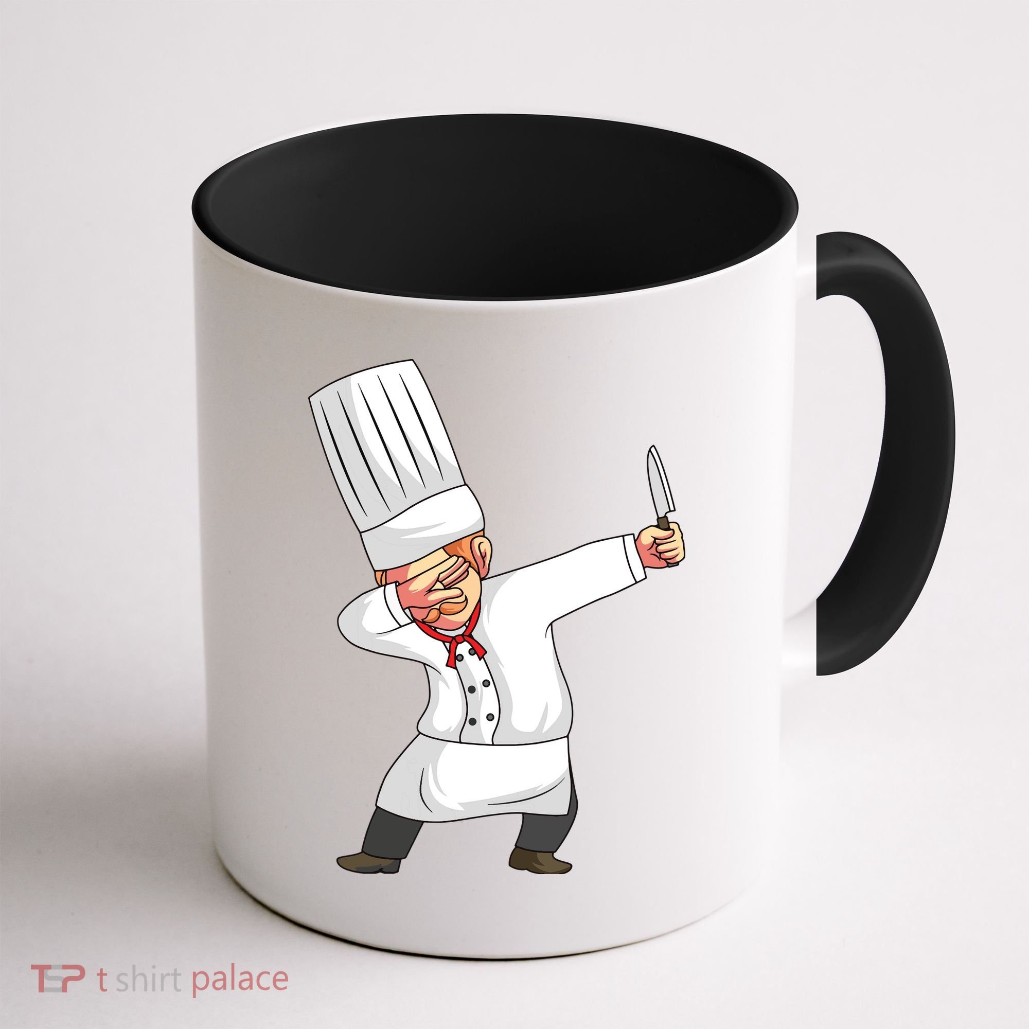 Chef Dabbing Chief Cook Culinary Sous Chef Cuisine Kitchen Coffee Mug