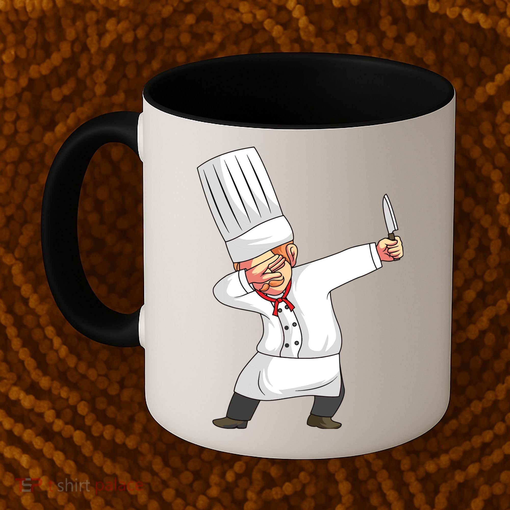 Chef Dabbing Chief Cook Culinary Sous Chef Cuisine Kitchen Coffee Mug