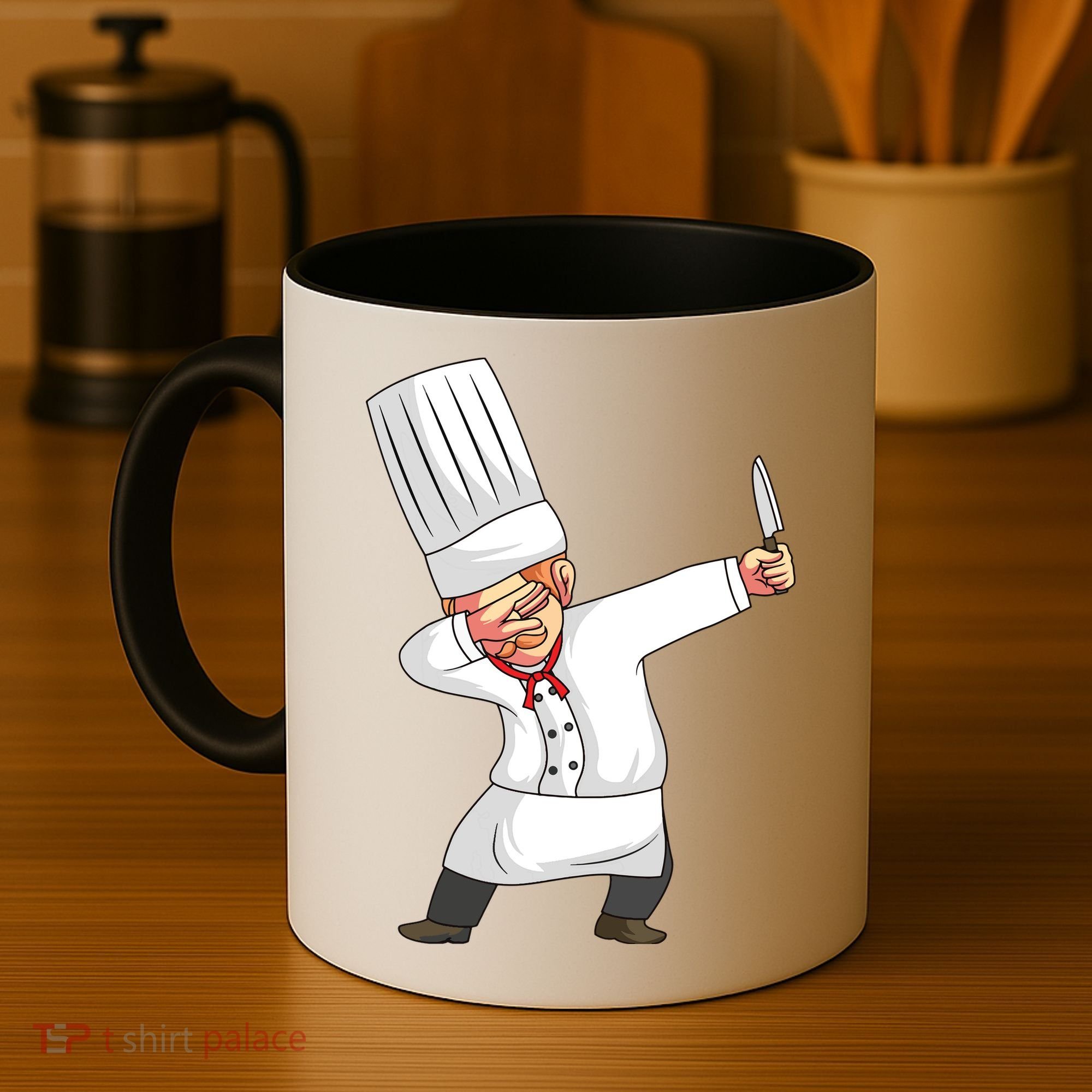 Chef Dabbing Chief Cook Culinary Sous Chef Cuisine Kitchen Coffee Mug