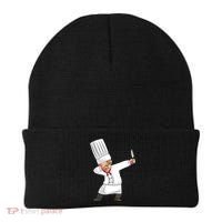 Chef Dabbing Chief Cook Culinary Sous Chef Cuisine Kitchen Beanie thumb 0