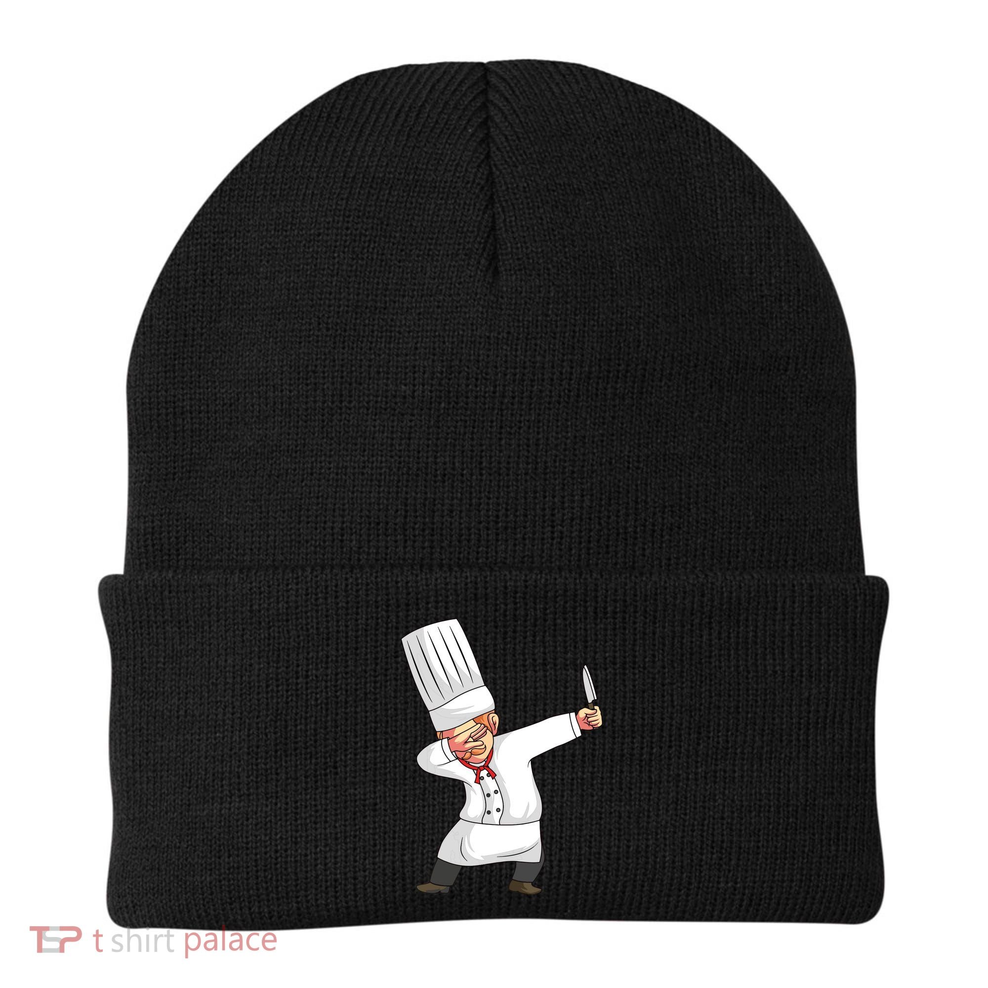 Chef Dabbing Chief Cook Culinary Sous Chef Cuisine Kitchen Beanie