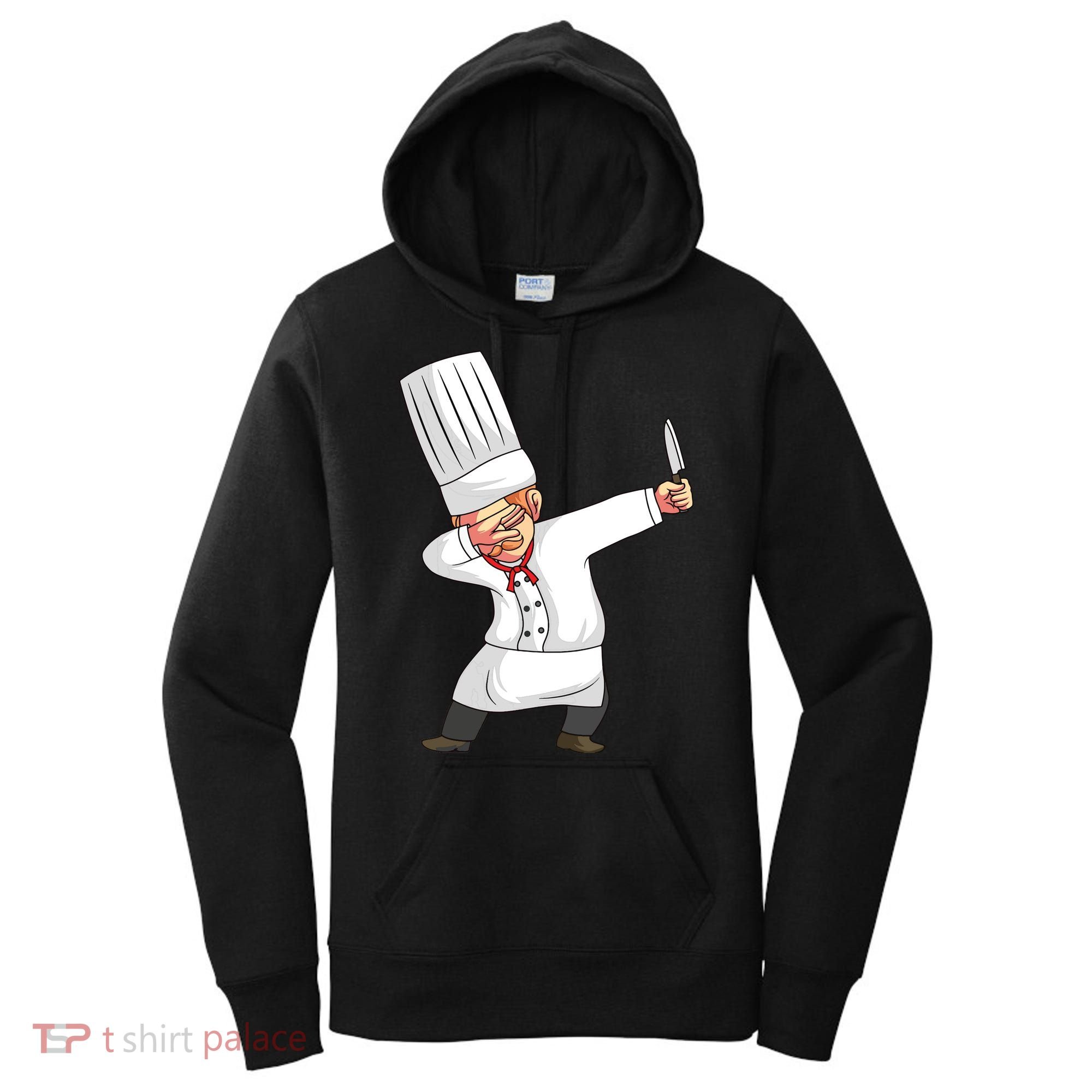 Chef Dabbing Chief Cook Culinary Sous Chef Cuisine Kitchen Women's Hoodie