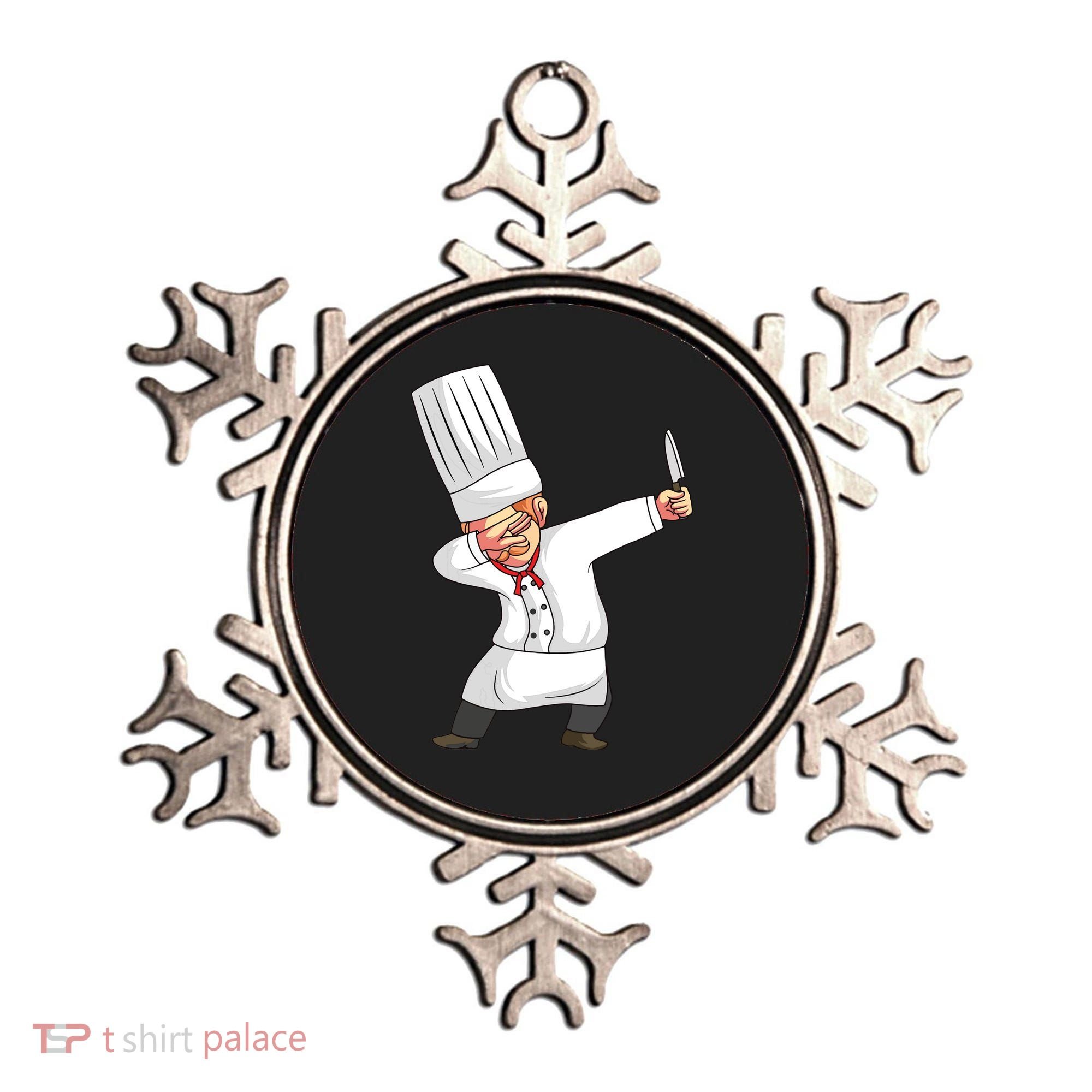 Chef Dabbing Chief Cook Culinary Sous Chef Cuisine Kitchen Ornament
