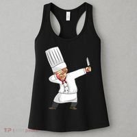 Chef Dabbing Chief Cook Culinary Sous Chef Cuisine Kitchen Women's Tank Top thumb 3