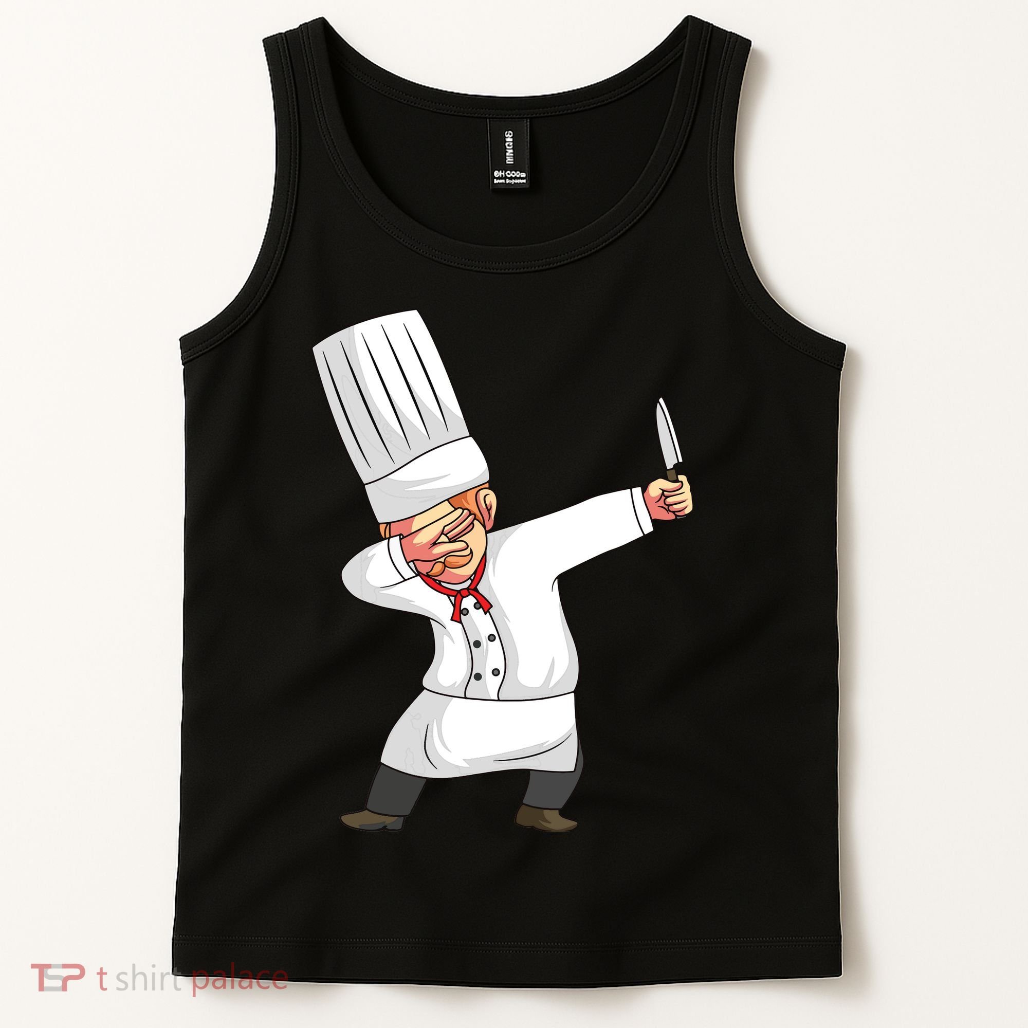 Chef Dabbing Chief Cook Culinary Sous Chef Cuisine Kitchen Tank Top