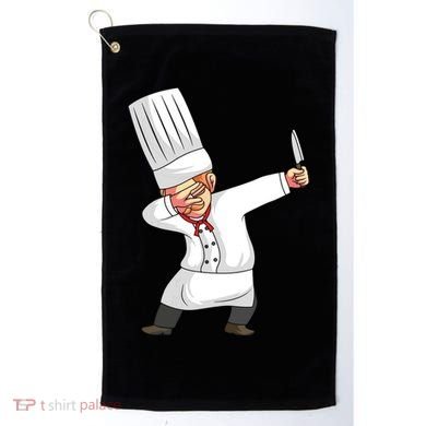 Chef Dabbing Chief Cook Culinary Sous Chef Cuisine Kitchen Golf Towel