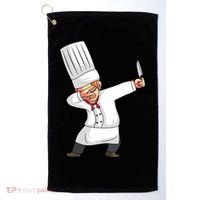 Chef Dabbing Chief Cook Culinary Sous Chef Cuisine Kitchen Golf Towel thumb 0