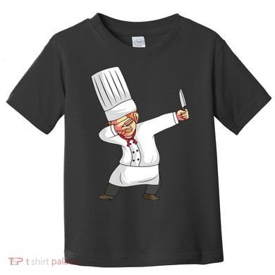 Chef Dabbing Chief Cook Culinary Sous Chef Cuisine Kitchen Toddler T-Shirt