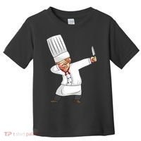 Chef Dabbing Chief Cook Culinary Sous Chef Cuisine Kitchen Toddler T-Shirt thumb 0