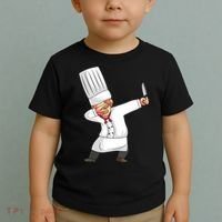 Chef Dabbing Chief Cook Culinary Sous Chef Cuisine Kitchen Toddler T-Shirt thumb 2