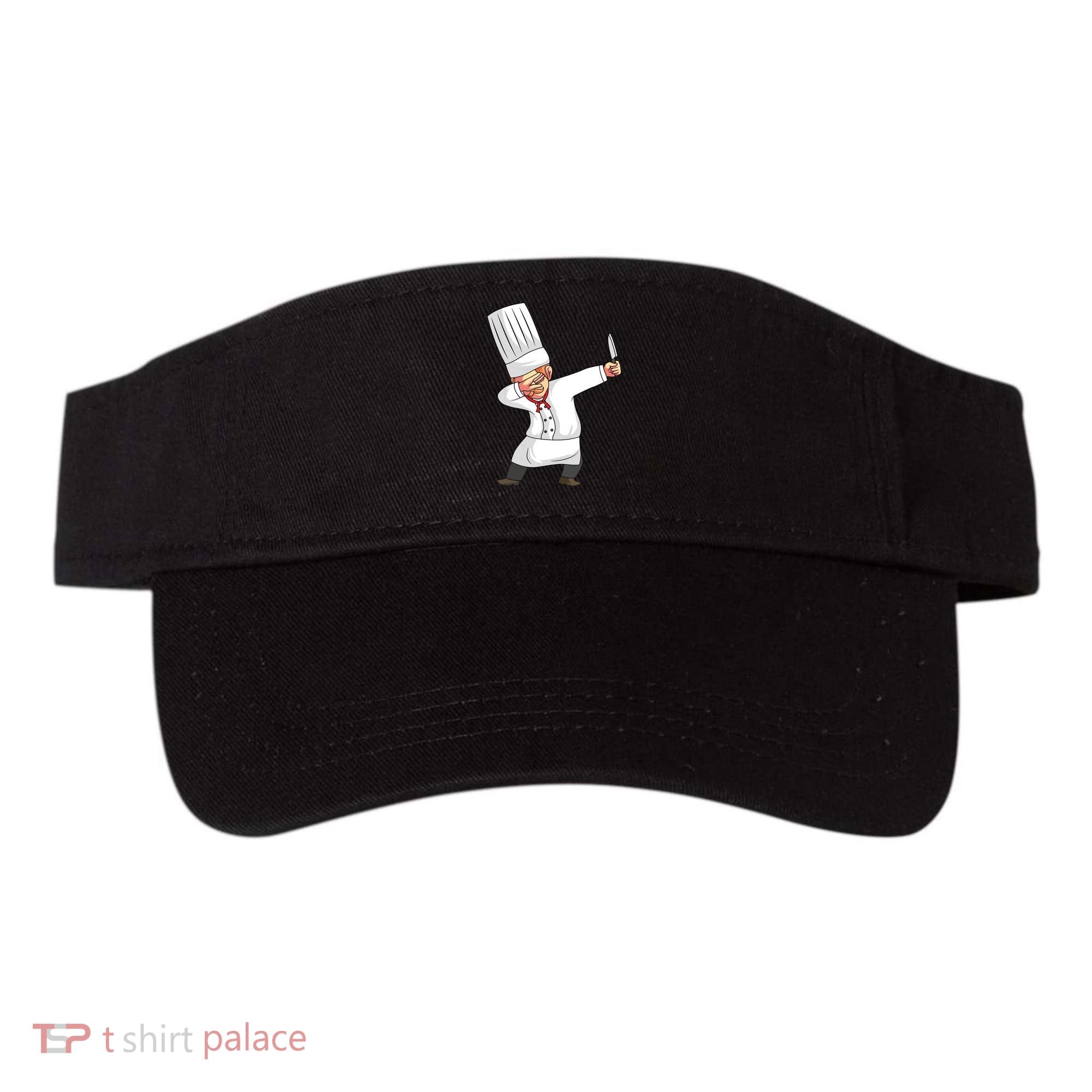 Chef Dabbing Chief Cook Culinary Sous Chef Cuisine Kitchen Visor