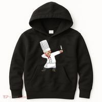 Chef Dabbing Chief Cook Culinary Sous Chef Cuisine Kitchen Kids Hoodie thumb 0