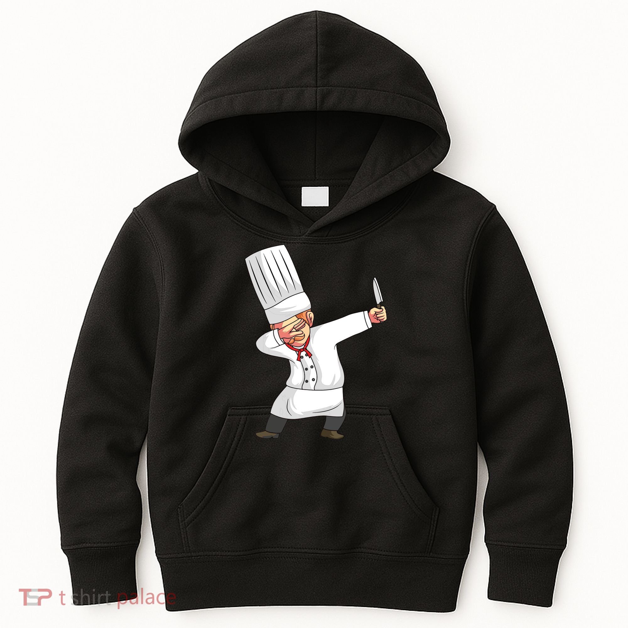 Chef Dabbing Chief Cook Culinary Sous Chef Cuisine Kitchen Kids Hoodie