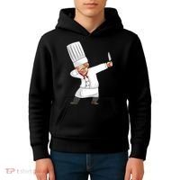 Chef Dabbing Chief Cook Culinary Sous Chef Cuisine Kitchen Kids Hoodie thumb 4
