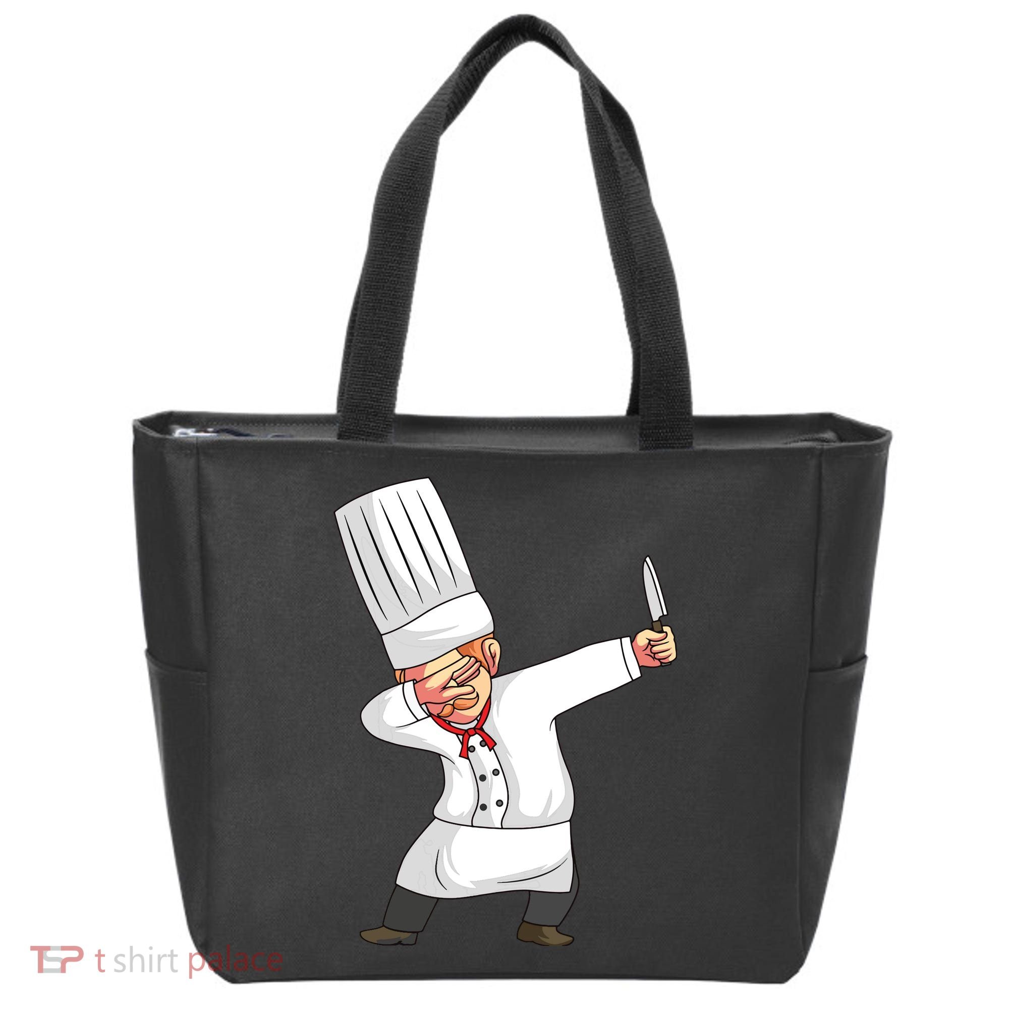 Chef Dabbing Chief Cook Culinary Sous Chef Cuisine Kitchen Tote Bag