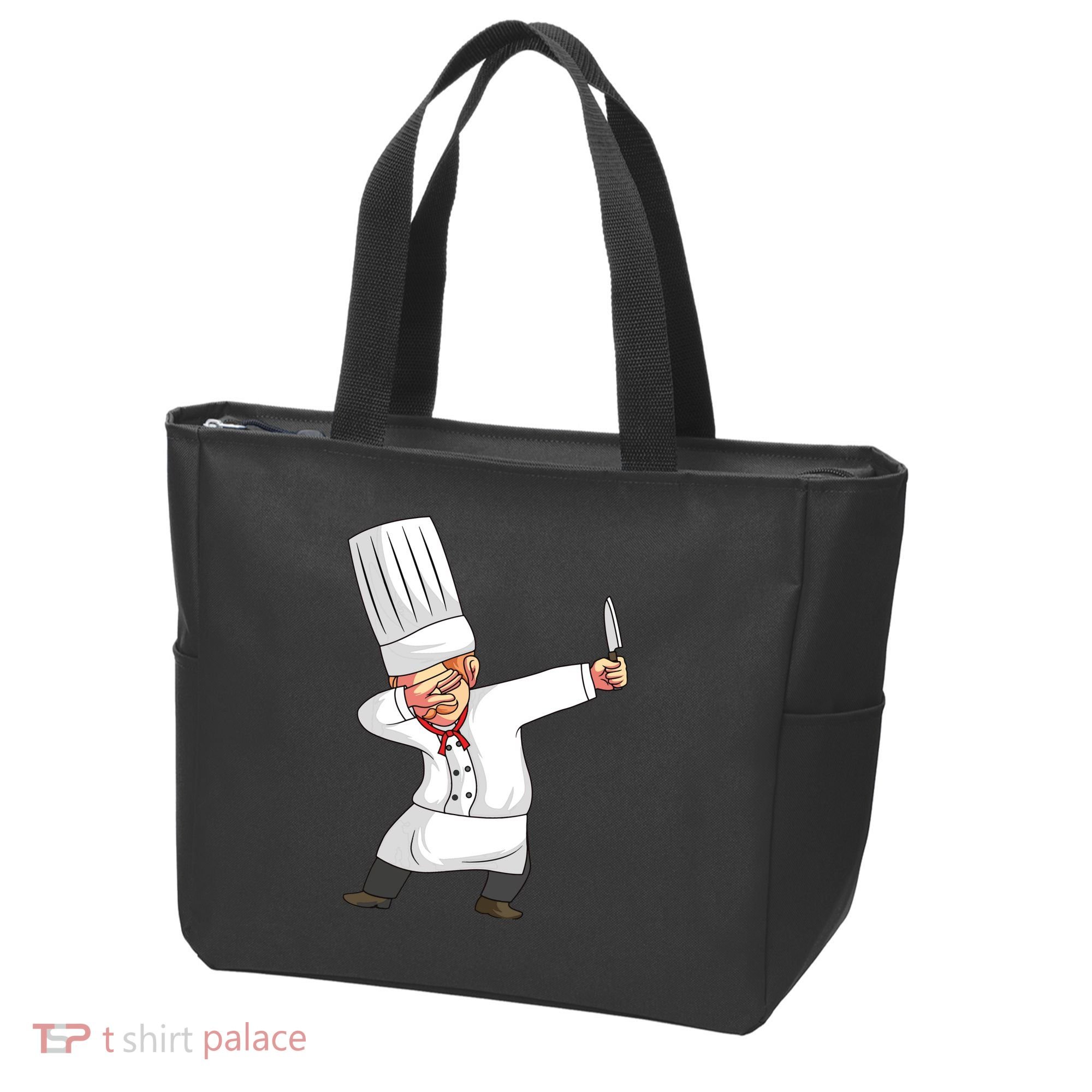 Chef Dabbing Chief Cook Culinary Sous Chef Cuisine Kitchen Tote Bag