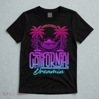 California Dreamin Colorful 1990s Retro T-Shirt thumb 5
