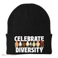 Celebrate Diversity Chicken Lover Farmyard Animal Lover Beanie thumb 0