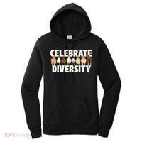 Celebrate Diversity Chicken Lover Farmyard Animal Lover Women's Hoodie thumb 0