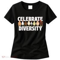 Celebrate Diversity Chicken Lover Farmyard Animal Lover Women's T-Shirt thumb 0