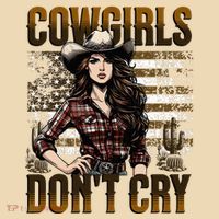 Cowgirls DonT Cry Tote Bag thumb 4