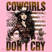 Cowgirls DonT Cry Coaster thumb 2