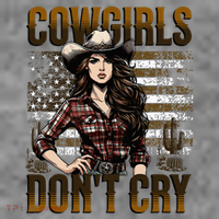 Cowgirls DonT Cry Toddler Hoodie thumb 2