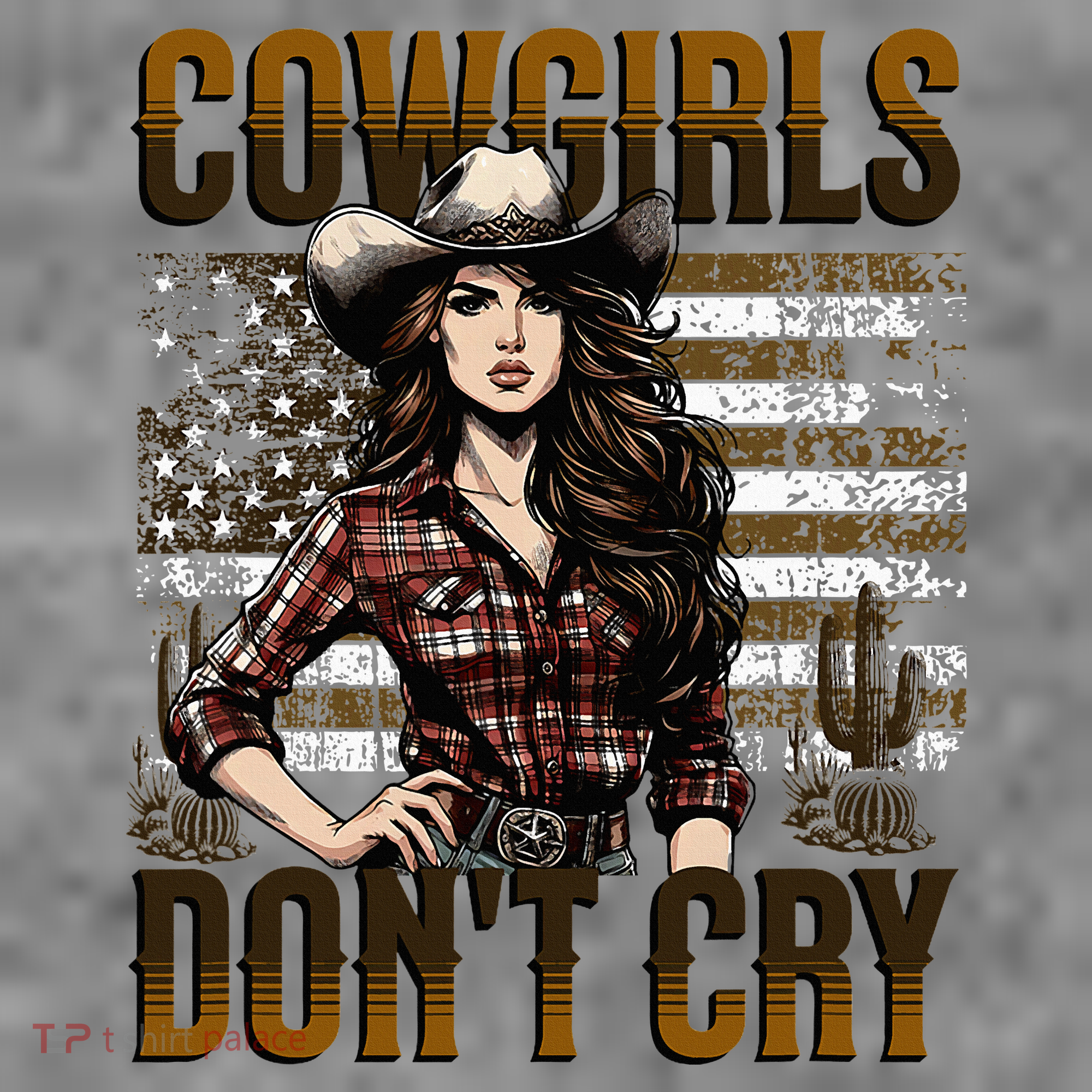 Cowgirls DonT Cry Toddler Hoodie