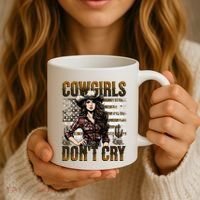 Cowgirls DonT Cry Coffee Mug thumb 3