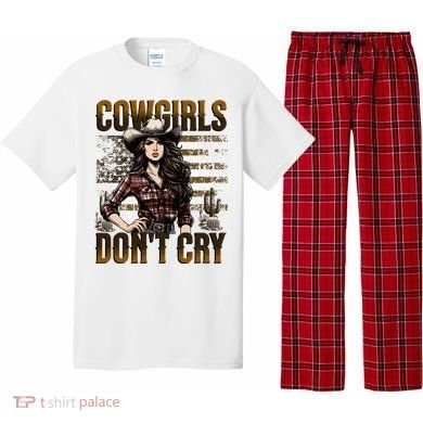 Cowgirls DonT Cry Pajama Set
