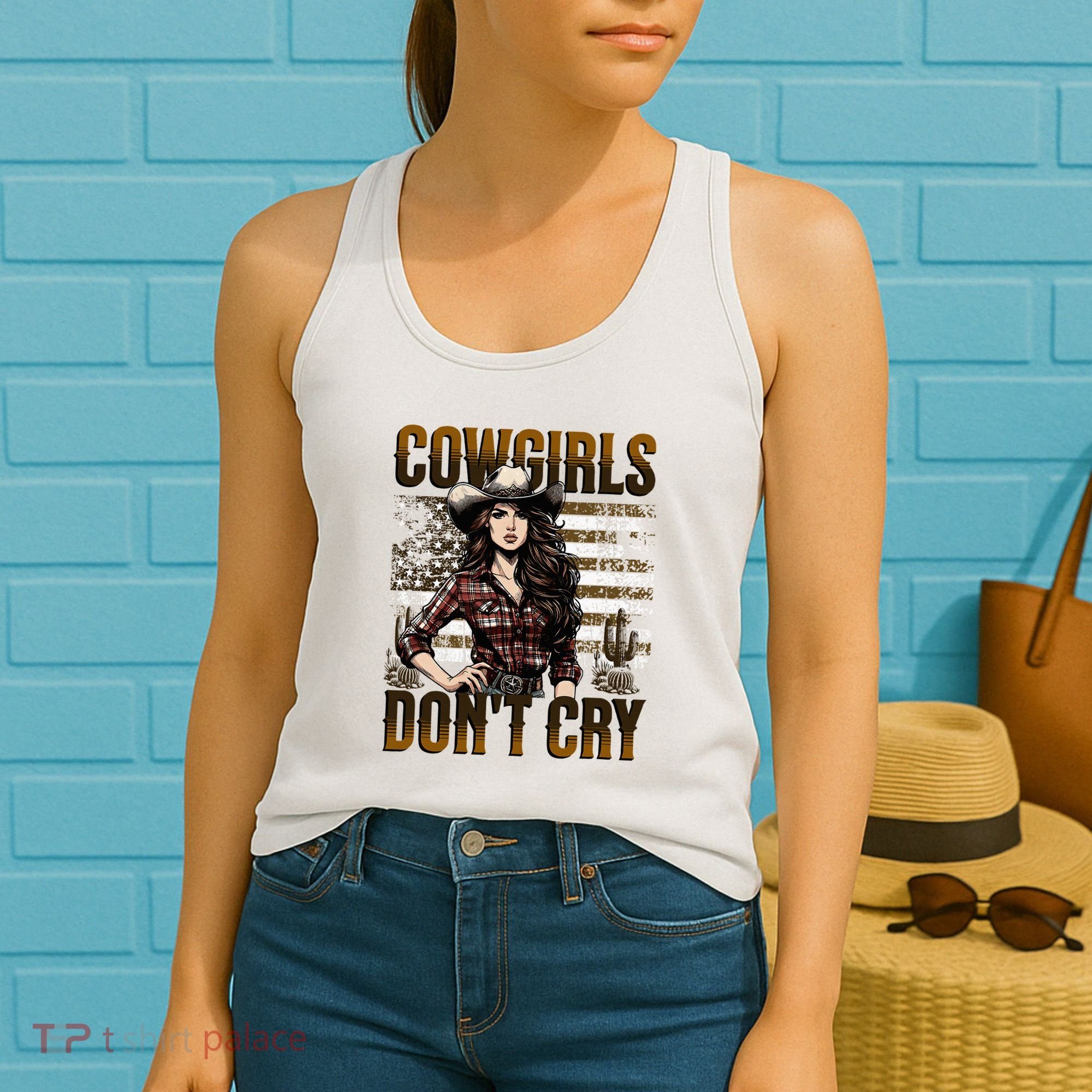 Cowgirls DonT Cry Women's Tank Top