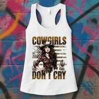 Cowgirls DonT Cry Women's Tank Top thumb 3