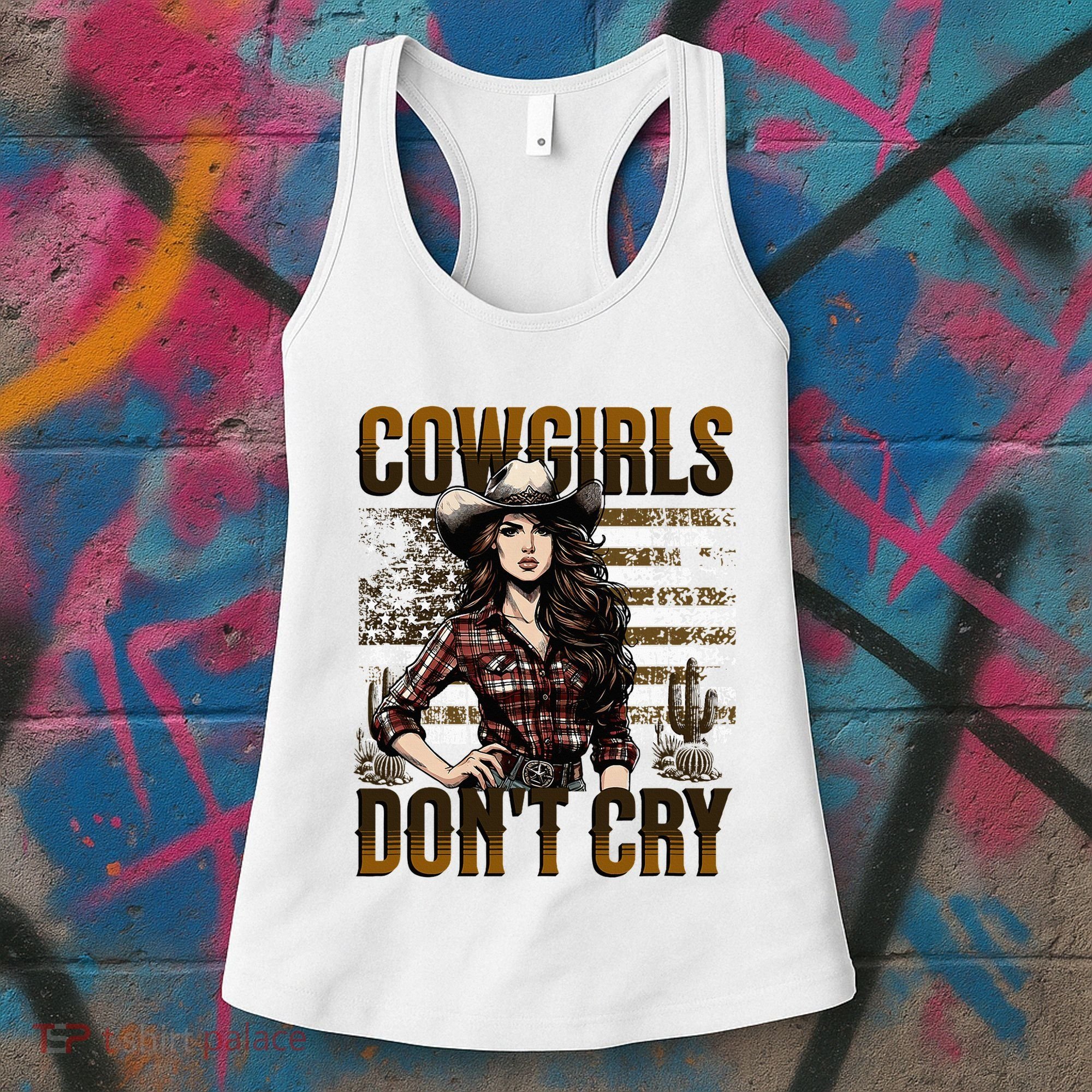 Cowgirls DonT Cry Women's Tank Top