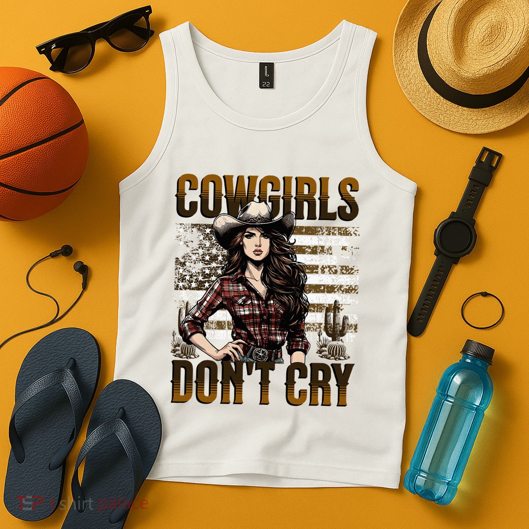 Cowgirls DonT Cry Tank Top