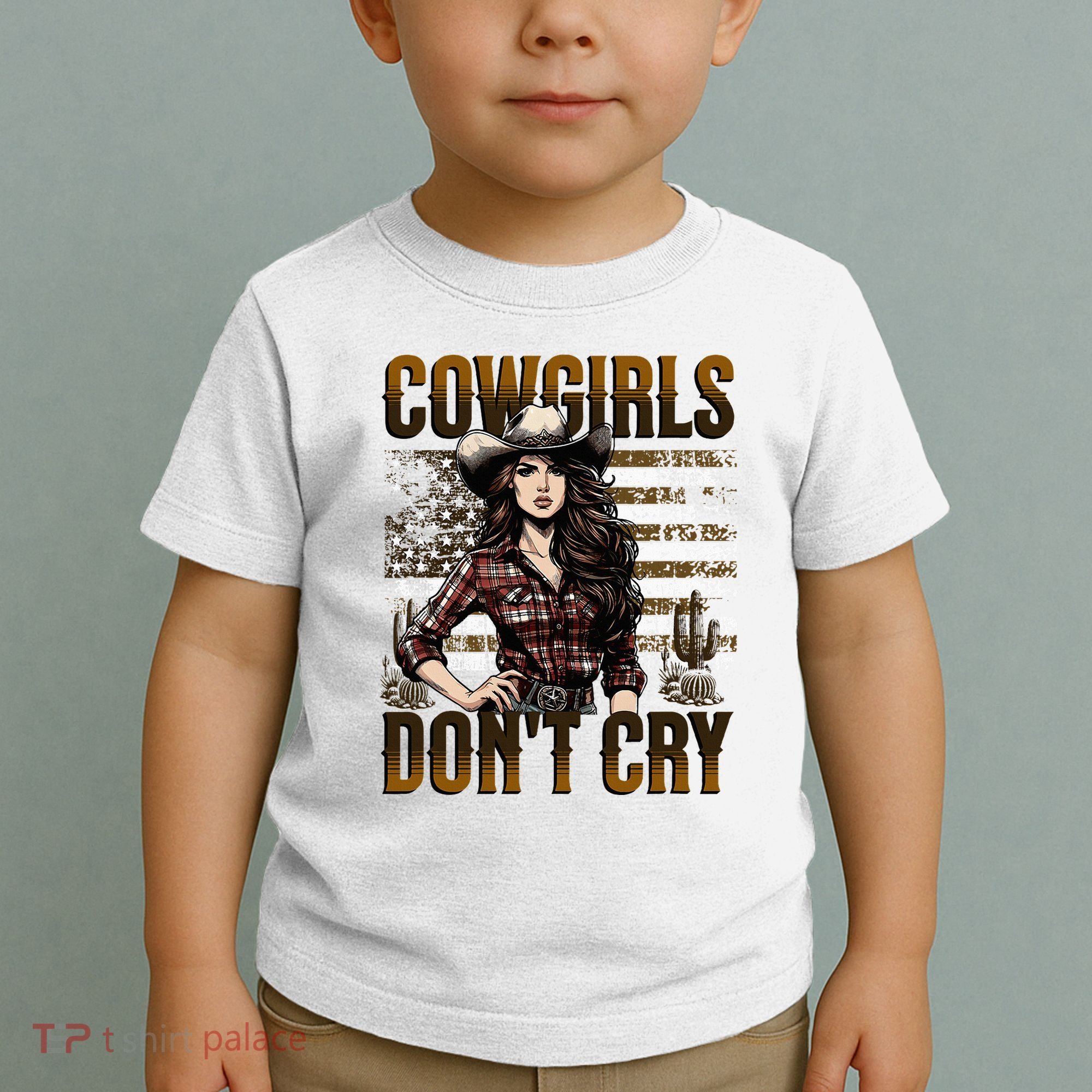 Cowgirls DonT Cry Toddler T-Shirt
