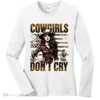 Cowgirls DonT Cry Women's Long Sleeve Shirt thumb 0