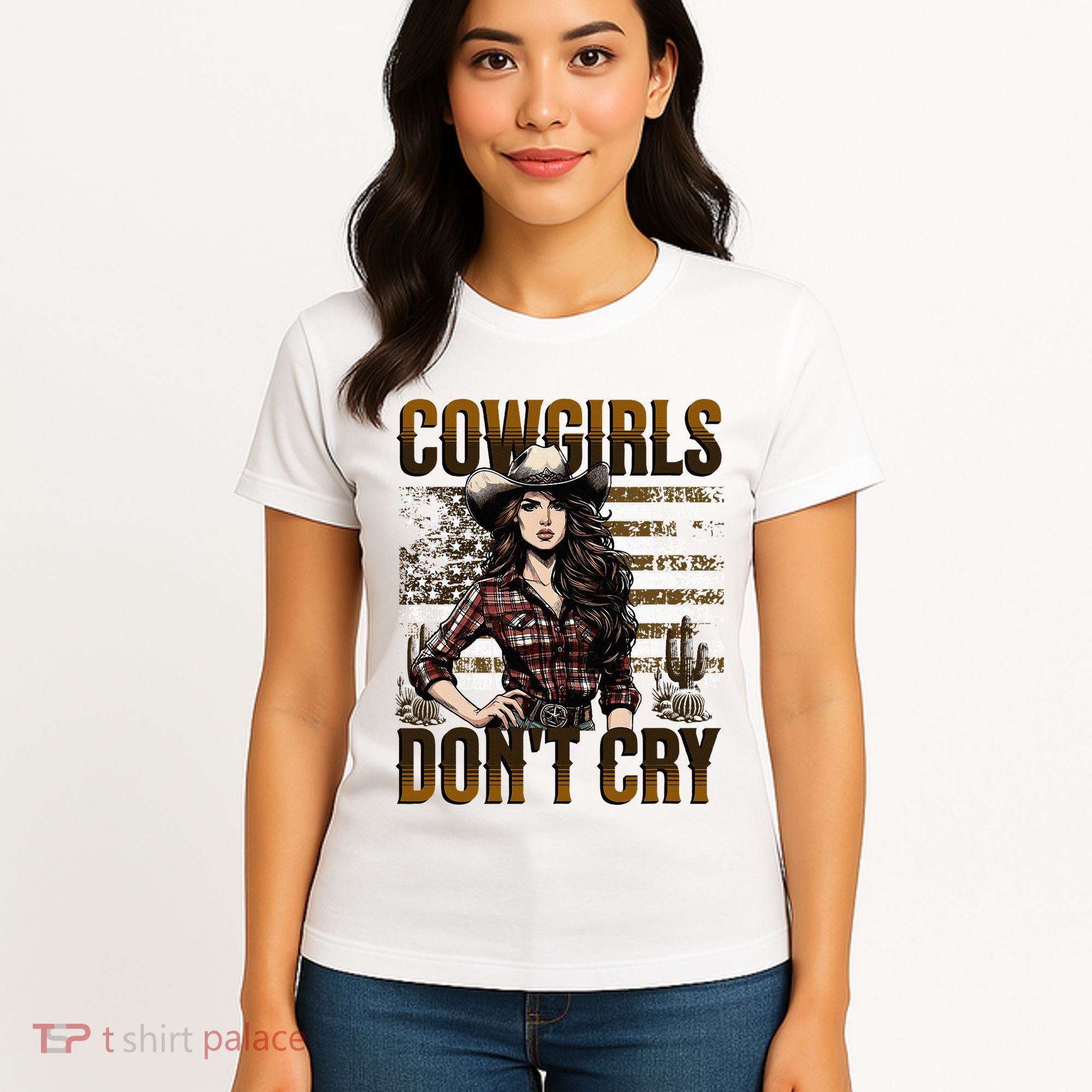 Cowgirls DonT Cry Women's T-Shirt