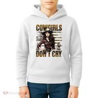 Cowgirls DonT Cry Kids Hoodie thumb 4