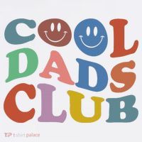 Cool Dads Club Funny Smile Colorful Father's Day T-Shirt thumb 7