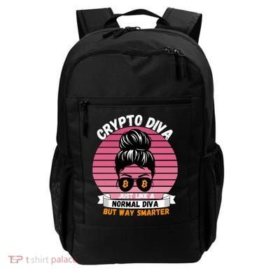 Crypto Diva, Crypto Mom, Plan B, HODL Bitcoin, Blockchain, Crypto Queen Backpack