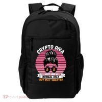Crypto Diva, Crypto Mom, Plan B, HODL Bitcoin, Blockchain, Crypto Queen Backpack thumb 0